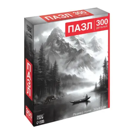 Фигурный пазл "Чёрное и белое", развивающая логическая игра. KoroBoom Shop