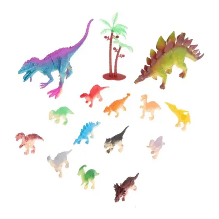 Набор фигурок динозавров "Дино-мир" для сюжетно-ролевых игр. KoroBoom Shop