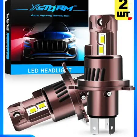 Светодиодные лед H4 лампы LED н4. XSTORM