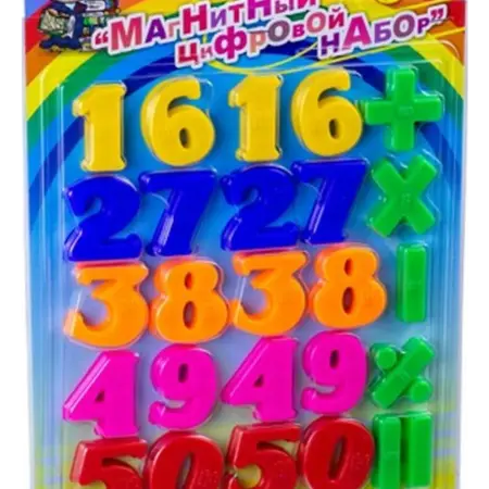 Игровой магнитно-цифровой набор Тип 3, обучающая игра. KoroBoom Shop