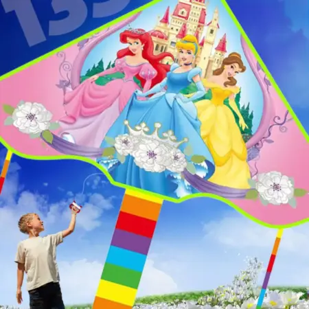 Воздушный змей большой Принцессы. Luxottire