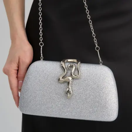 вечерний клатч с цепочкой. AG TEAM