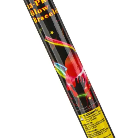 Браслет карнавальный светящийся на руку в тубусе для детей. KoroBoom Shop