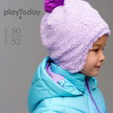 Шапка меховая мягкая детская. АО ПЛЭЙТУДЭЙ СНГ