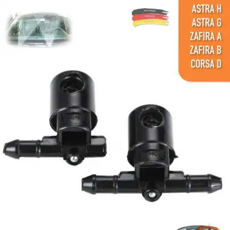 2 шт Форсунки омывателя лобового стекла Опель. 3SS