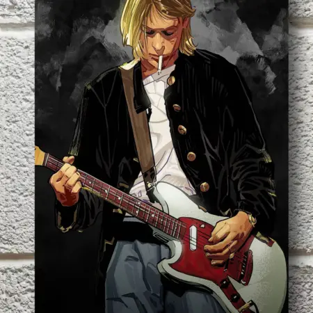 Постер Курт Кобейн. ПОДАРКИНО