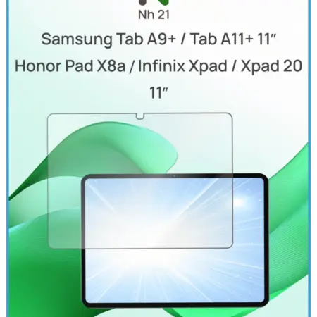 Защитное стекло на Honor Pad X8a, Samsung Tab A9+, Tab A11+. All in