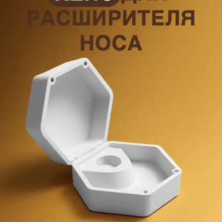 Кейс для магнитного расширителя носа. X