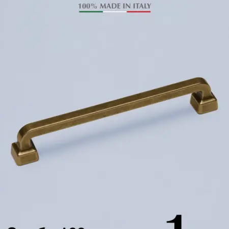 Италия Ручка для мебели Скоба 160 мм Бронза. EMAR