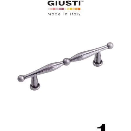 Италия Ручка для мебели WMN814 Состаренное серебро 96 мм1 шт. Империя ручек