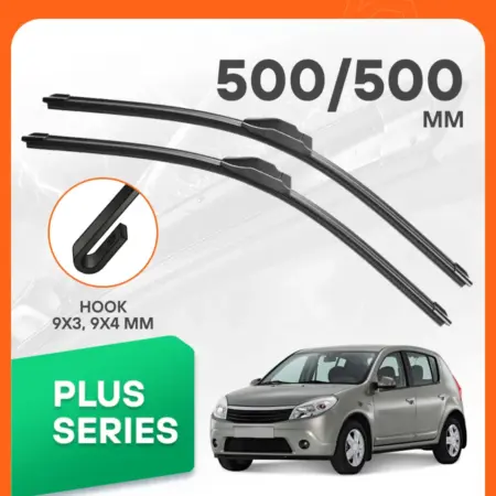 Щетки стеклоочистителя для Renault Sandero (2009-). CARVILLESHOP