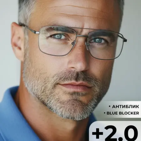 Очки для зрения +2.0. OPK.OPTICA - Стиль и качество