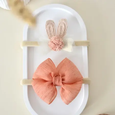 Набор повязок на голову для новорожденных и малышей. Аксессуары для волос NYURA