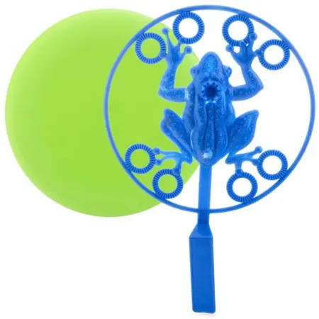 Мыльные пузыри "Радуга-Лягушка" мыльный раствор и венчик. KoroBoom Shop