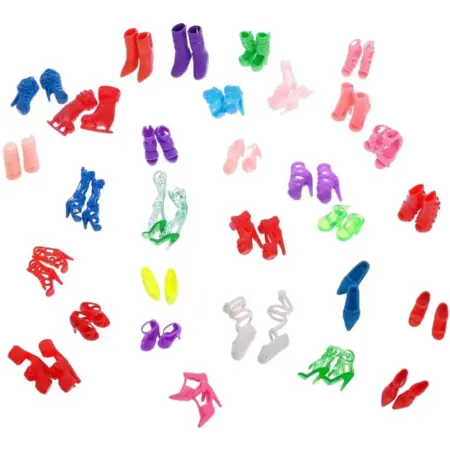 Обувь для кукол до 30 см, 30 пар, туфли и сапоги, 3+. KoroBoom Shop