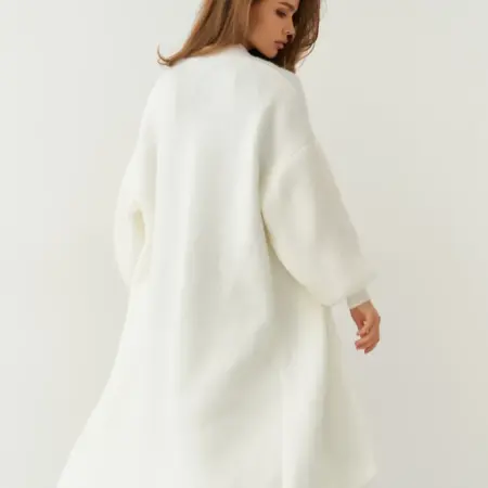 Кардиган пушистый длинный оверсайз. Fisolini