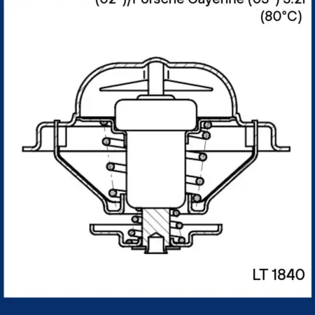 Термостат Volkswagen Touareg Porsche Cayenne. CARVILLESHOP