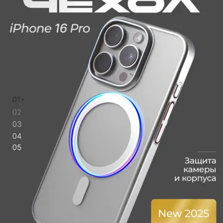 Чехол для iphone 16 pro пластиковый magsafe. inCase