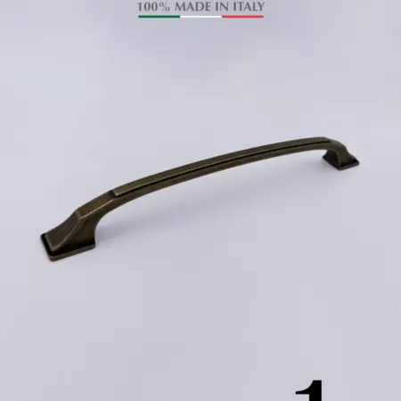 Ручка для мебели Скоба Италия Античная бронза 160 мм 1 шт. Империя ручек