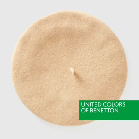 Берет из смесовой шерсти. United Colors of Benetton официальный магазин