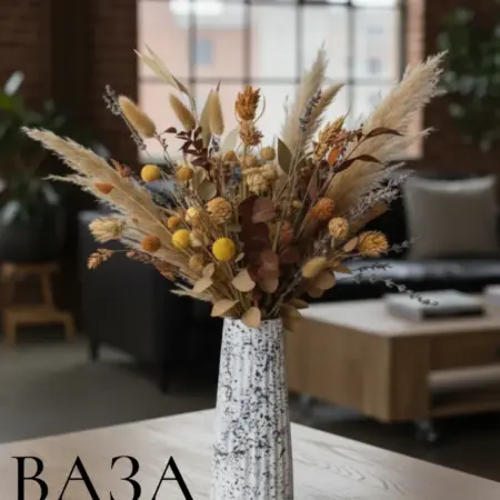 Ваза для сухоцветов. Muza Project