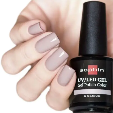 Цветной UV LED гель-лак BEIGE VINTAGE тон 0723, 12 мл. SOPHIN