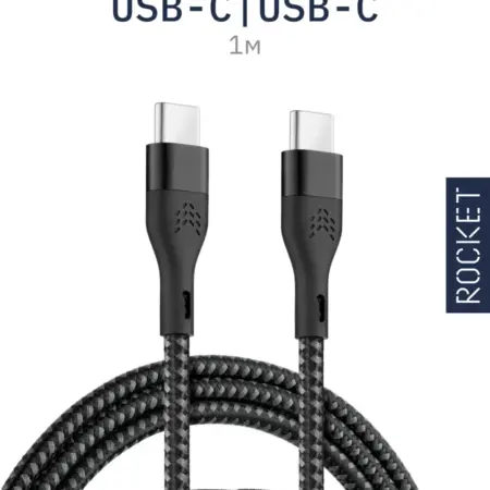 Провод TYPE-C быстрая зарядка 60 Вт с ремешком, 1 м, Urban. Девайсес