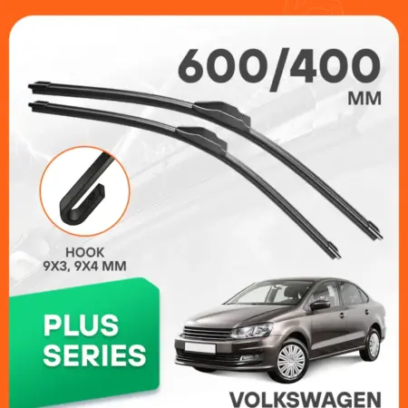 Щетки стеклоочистителя для Volkswagen Polo (2010-). CARVILLESHOP