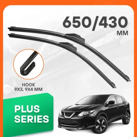 Щетки стеклоочистителя для Nissan Qashqai II (2014-). CARVILLESHOP