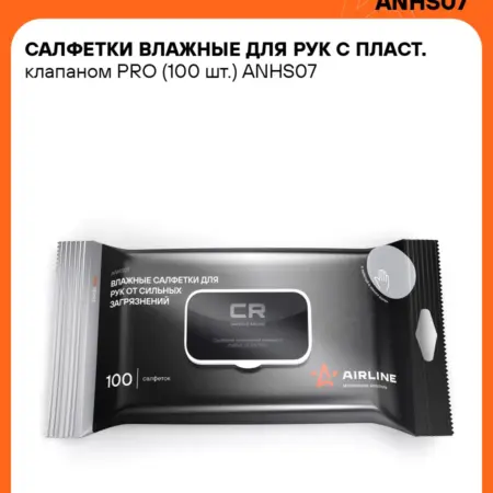 Влажные 2 шт салфетки для рук PRO 100шт. от сильных. CARVILLESHOP