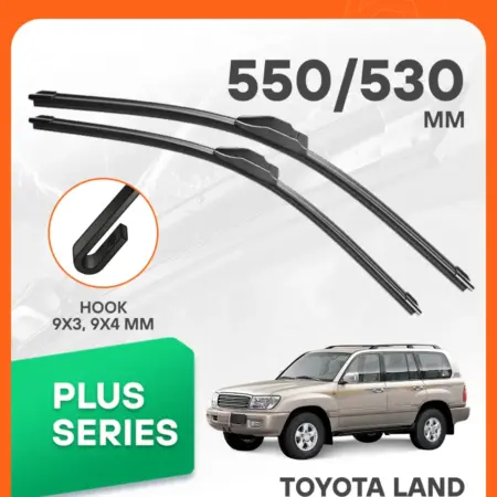 Щетки стеклоочистителя для Toyota Land Cruiser 100 (1998-). CARVILLESHOP