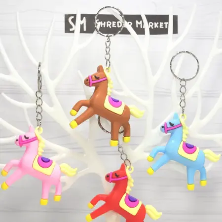 Брелок Лошадь символ 2026 года, резина, подарок на Новый год. Shreder Market