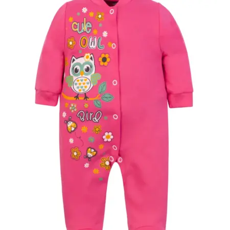 ПП-262п Комбинезон ясельный р. 40(62) фуксия_сова. Книги про бизнес