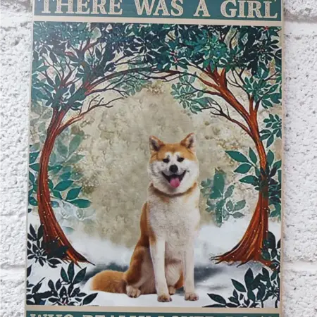 Постер сиба ину. ПОДАРКИНО