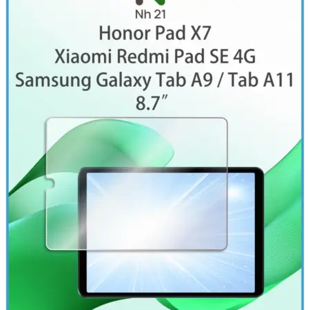 Защитное стекло на Xiaomi Redmi Pad SE 4G, Pad x7, A9, A11. All in