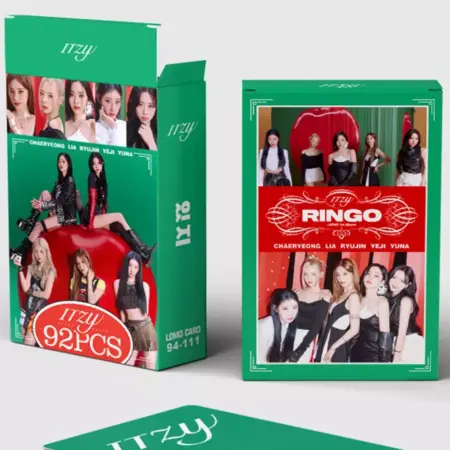 Карты итзи Itzy Ринго Ringo k-pop плюс наклейки. Luxottire