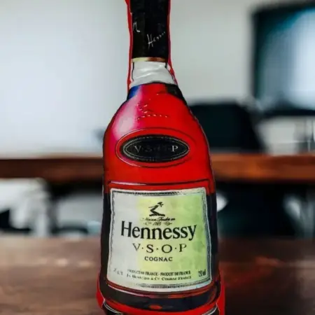 Подушка бутылка 3D "Hennessy" подарок любимому. Малюська