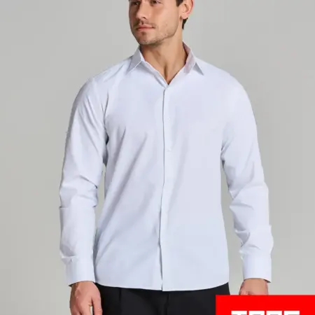 Рубашка классическая с длинным рукавом. ТВОЕ