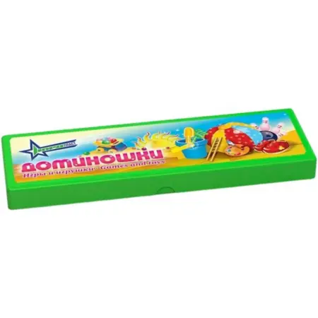 Домино малое "Игры и игрушки" с картинками, 28 фишек. KoroBoom Shop