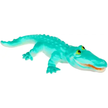 Игрушка для купания в ванне "Крокодил" с пищалкой, 18 см, 3+. KoroBoom Shop