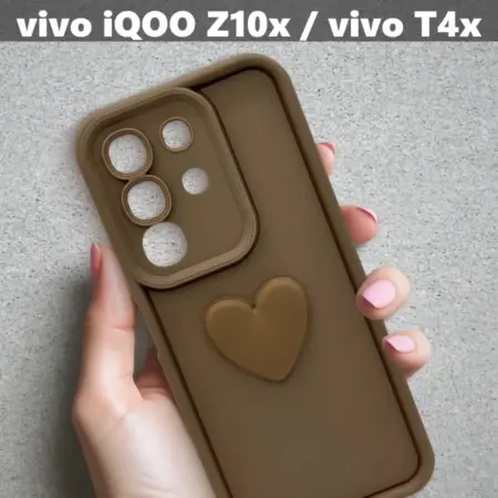 Чехол на vivo Y29 4G, T4x, IQOO Z10x Виво у29 сердце. All in