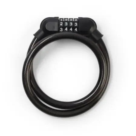 Велосипедный навесной замок, кодовый велозамок, 10х650 мм. KoroBoom Shop