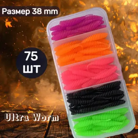 Силиконовые приманки для мормышинга и микроджига. GoldУлов