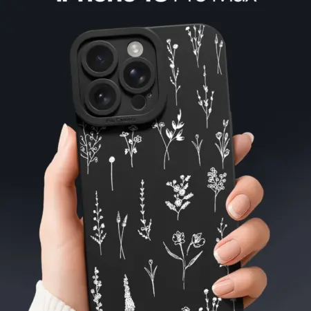 Чехол на iPhone 13 Pro Max с цветами. SCDesign