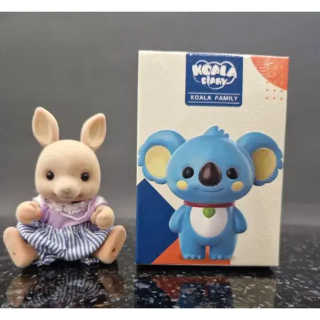 Фигурки зверята куколки Koala Diary Families "Кенгуру 1 шт". MEVANGEL