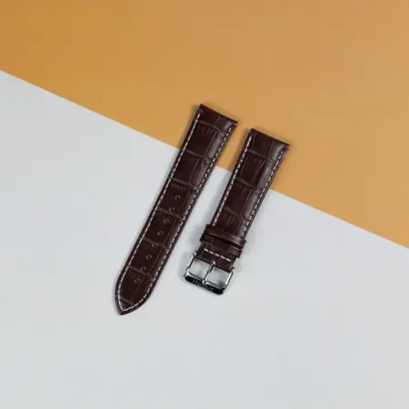 Ремешок для часов кожаный 14 16 18 20 22 24 26 мм. ЧасПик