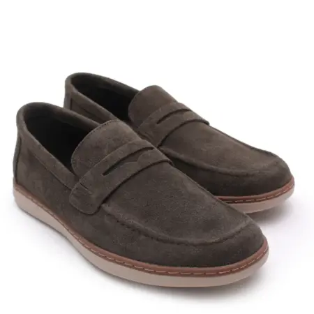 Лоферы натуральные замшевые. BREMENGEN