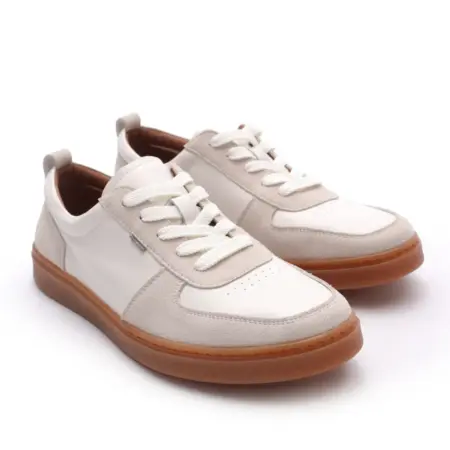 Кеды натуральные кожаные. BREMENGEN