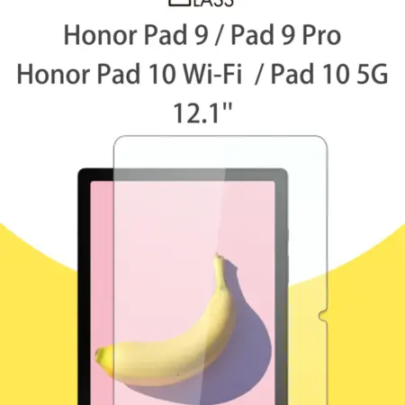 Защитное стекло на Honor Pad 9, Pad 9 Pro, Pad 10 12.1. All in
