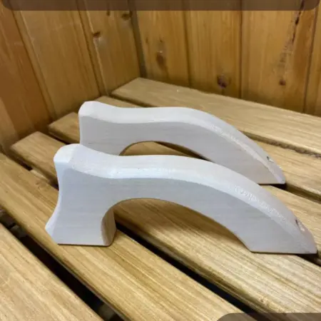 Ручка дверная банная липа. 4HOME